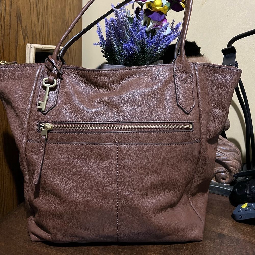 FOSSIL FIONA TOTE BAG LEATHER